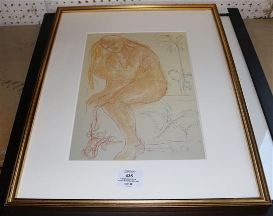 Tom Merrifield The Bather & Modigliani print